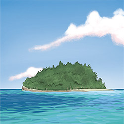 Una illa de somni