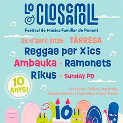 Lo Closcamoll. Festival de Música Familiar de Ponent